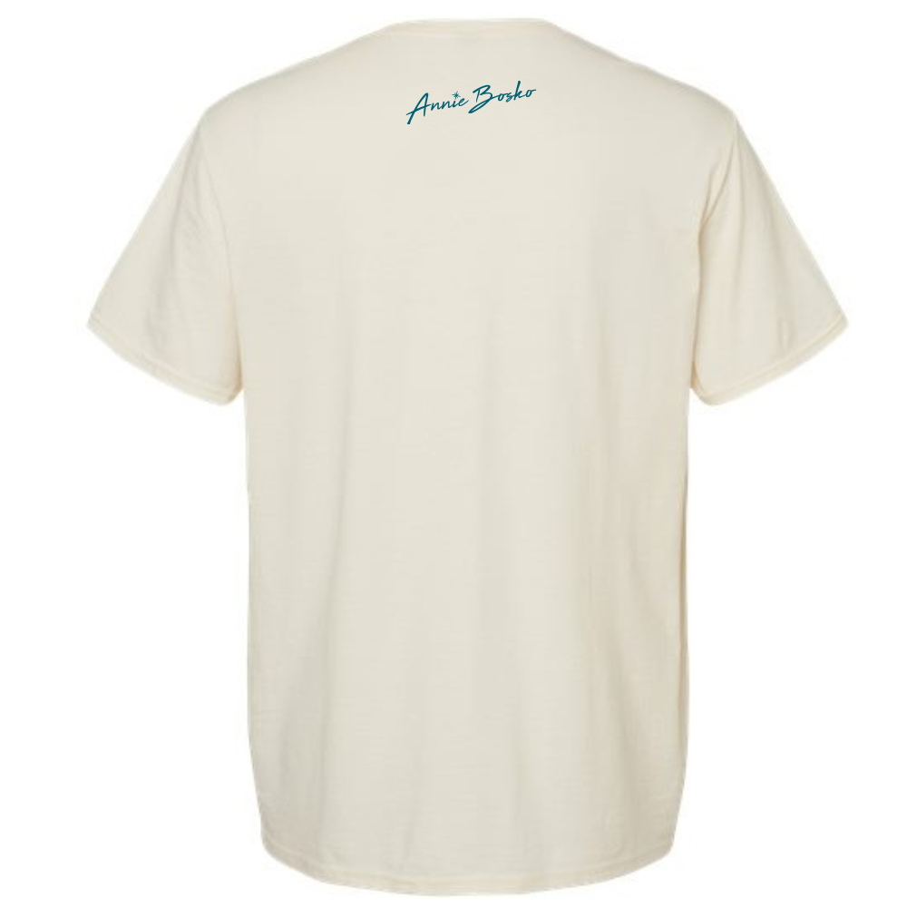 Annie Bosko Natural Boots Tee – Richards and Southern