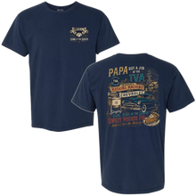 Load image into Gallery viewer, Alabama Song of the South Navy Tee