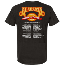 Load image into Gallery viewer, Alabama Roll On 2 Tour Black Heather Tee