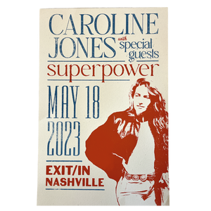 Caroline Jones Exit/In Poster