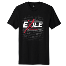 Load image into Gallery viewer, Exile Black Million Years Later Logo Tee
