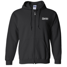 Load image into Gallery viewer, The Frontmen Black Zip Up Hoodie