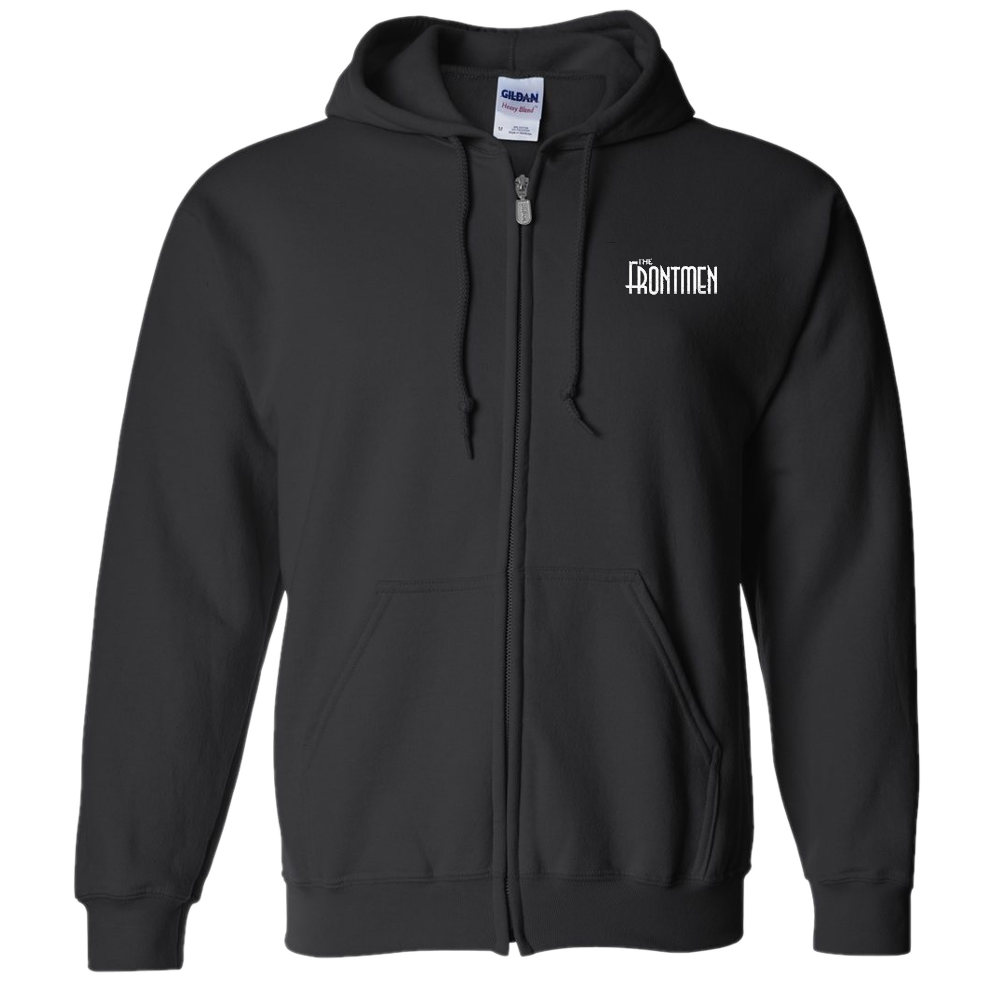 The Frontmen Black Zip Up Hoodie – Richards and Southern