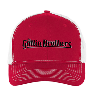 Gatlin Brothers Red and White Ballcap