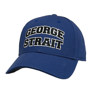 George Strait Royal Blue Ballcap