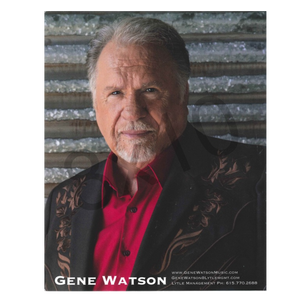 Gene Watson 8x10- Red Shirt w/ Brown Jacket