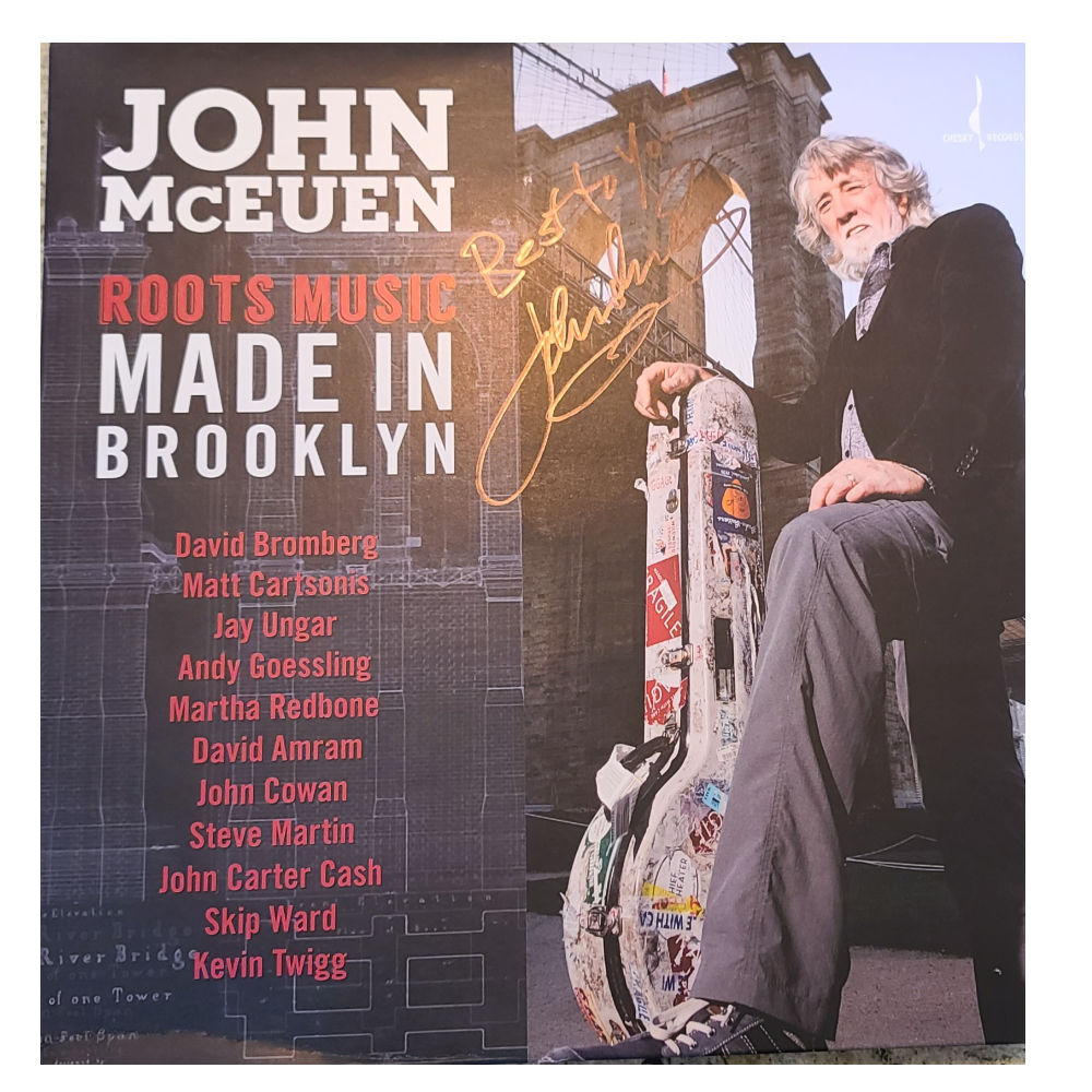 John McEuen Made in Brooklyn Signed Vinyl