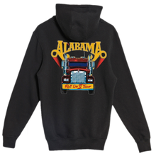 Load image into Gallery viewer, Alabama Black Roll On 2 Pull Over Hoodie
