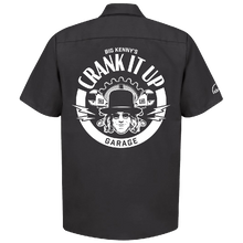 Load image into Gallery viewer, Crank It Up Black Work Shirt
