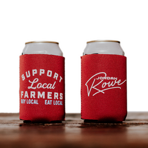 Jordan Rowe Red Support Local Farmers Coolie