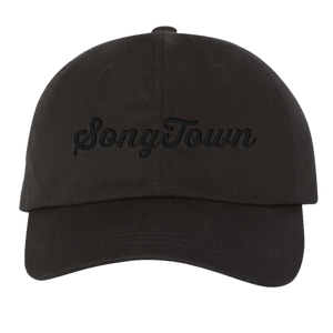 SongTown Black on Black Dad Hat