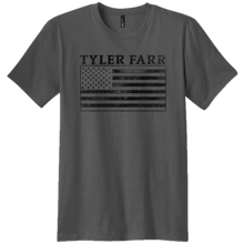 Load image into Gallery viewer, Tyler Farr Charcoal Flag Tee

