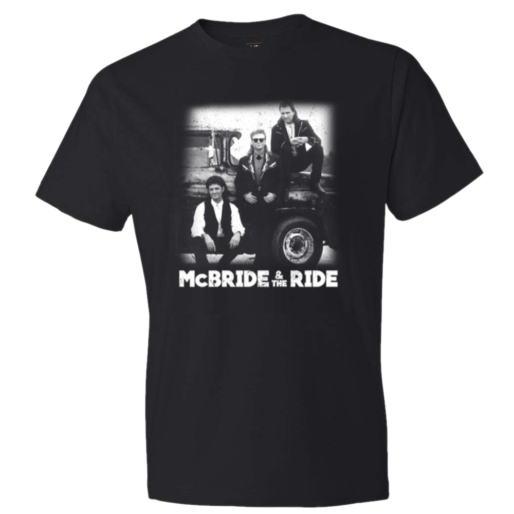 McBride & The Ride Black Retro Tee