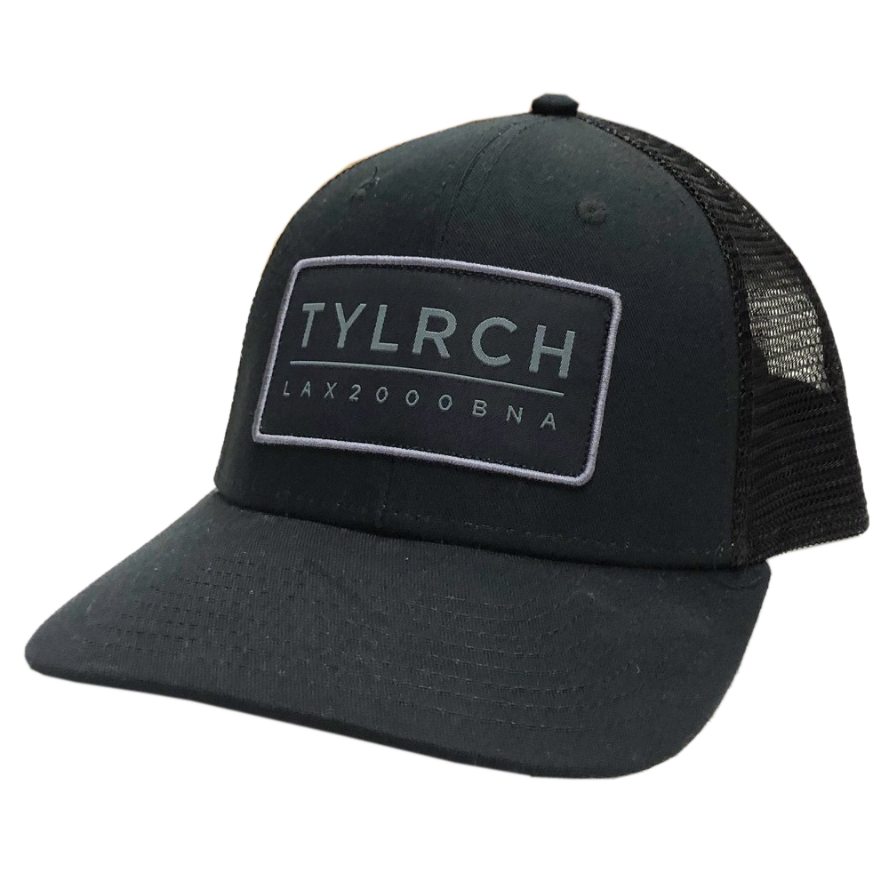 Tyler Rich Black Patch Ballcap
