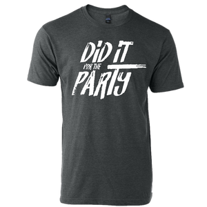 Big and Rich Heather Charcoal "Party" Tee