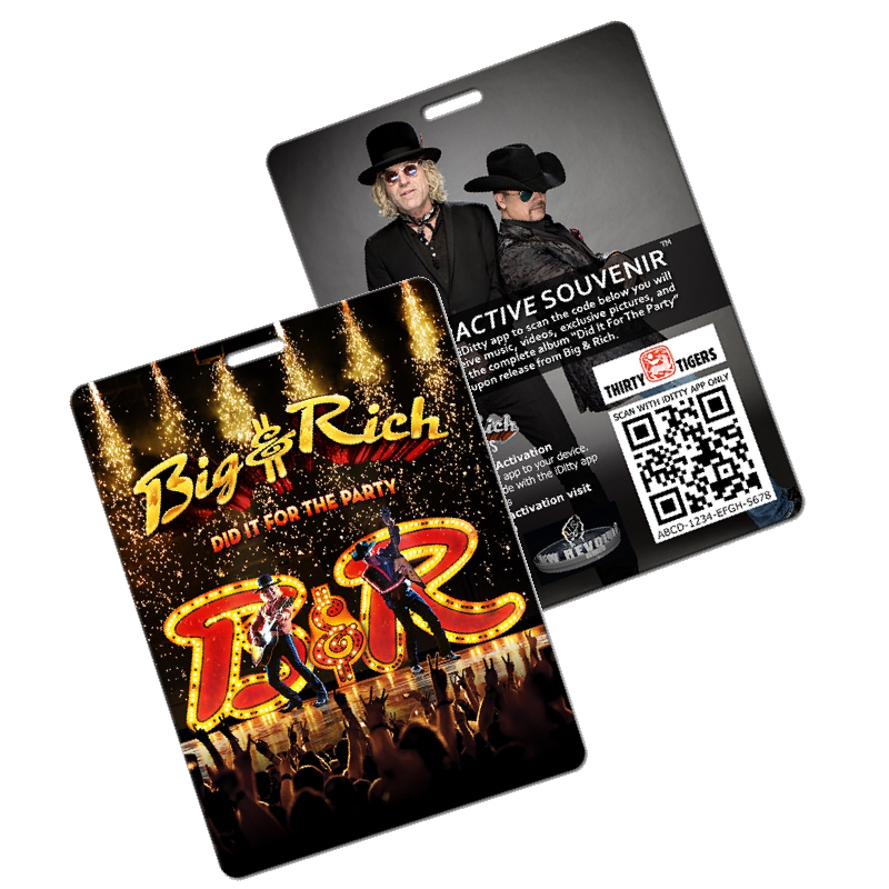 Big and Rich iDitty Card