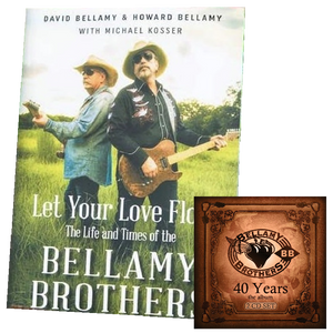 Bellamy Brothers Signed Book and CD Bundle