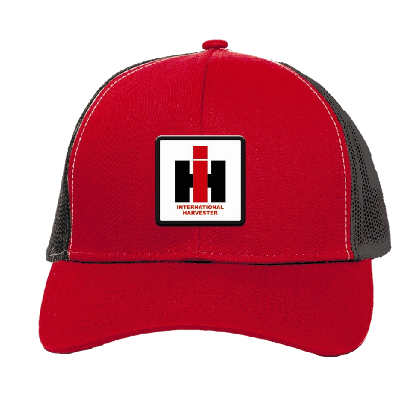 International Harvester Red and Black Ballcap