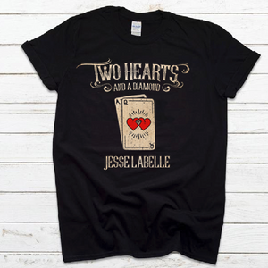 Jesse Labelle Two Hearts Black Tee