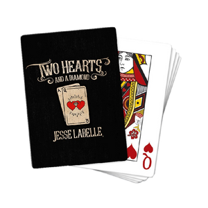 Two Hearts and a Diamond Playing Cards