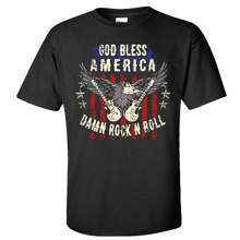 Load image into Gallery viewer, Kyle Daniel God Bless America Black Tee
