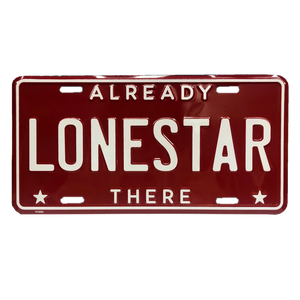 Lonestar License Plate