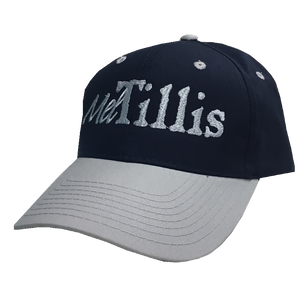 Mel Tillis Navy and Silver Ballcap