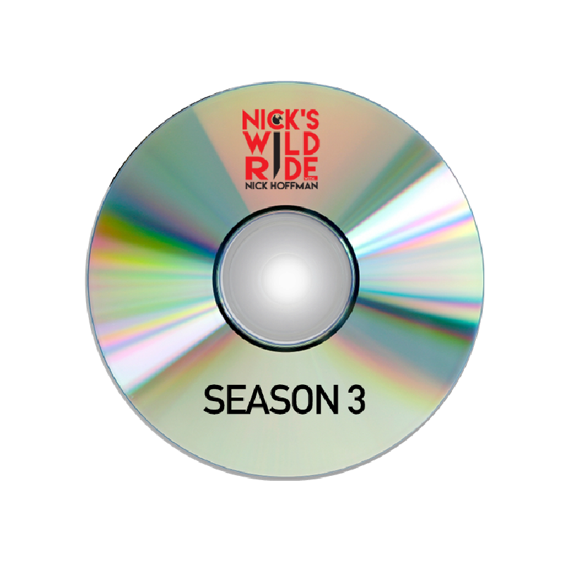 Nick's Wild Ride Season 3 (2018) DVD Richards and Southern