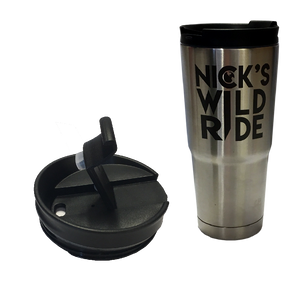 Nick's Wild Ride 22 oz Stainless Engel Tumbler