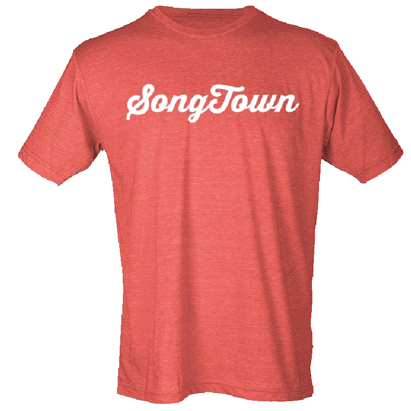 SongTown Heather Red Tee
