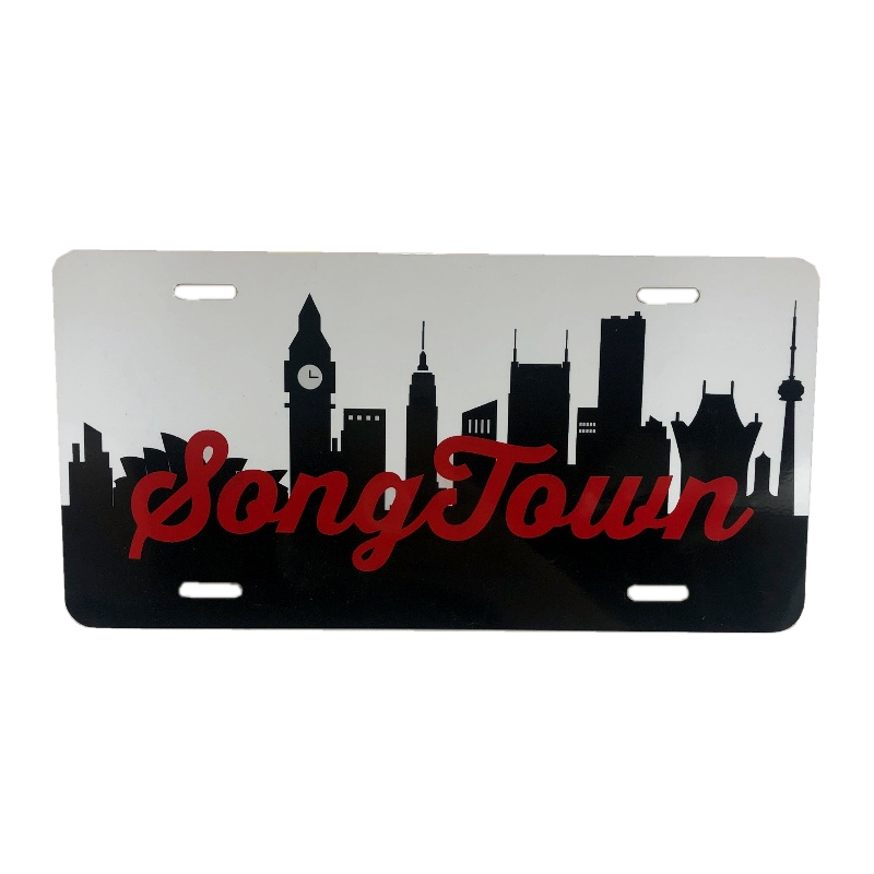 SongTown License Plate