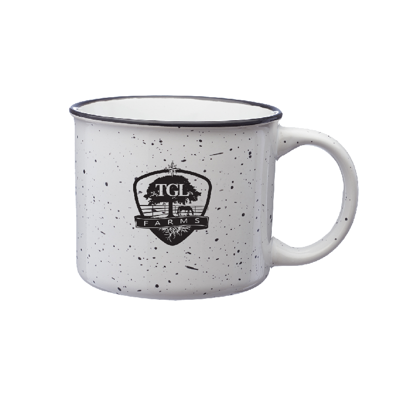 TGL Farms campfire mug Richards and Southern