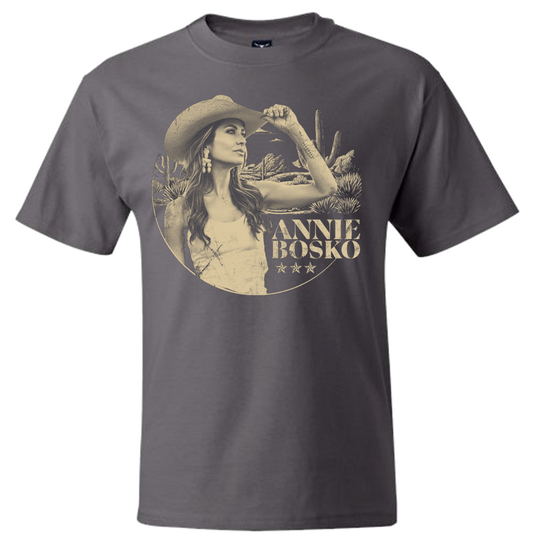 Annie Bosko White Wildest Tee