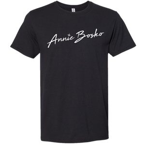 Annie Bosko Black Logo Tee