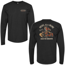Load image into Gallery viewer, Austin Brown Long Sleeve Hers Ain't Mine Tee
