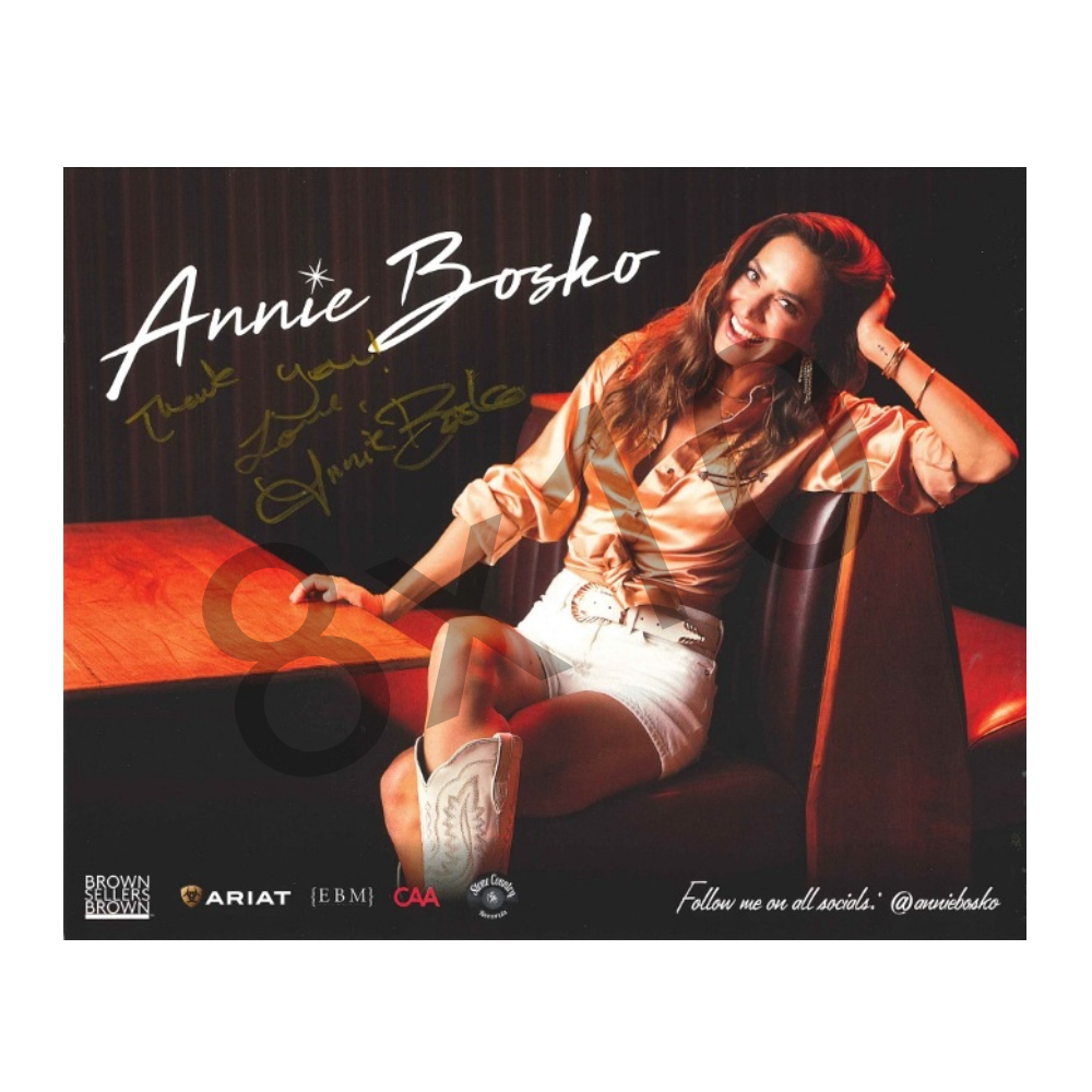 Annie Bosko SIGNED 8x10
