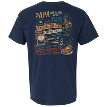 Load image into Gallery viewer, Alabama Song of the South Navy Tee
