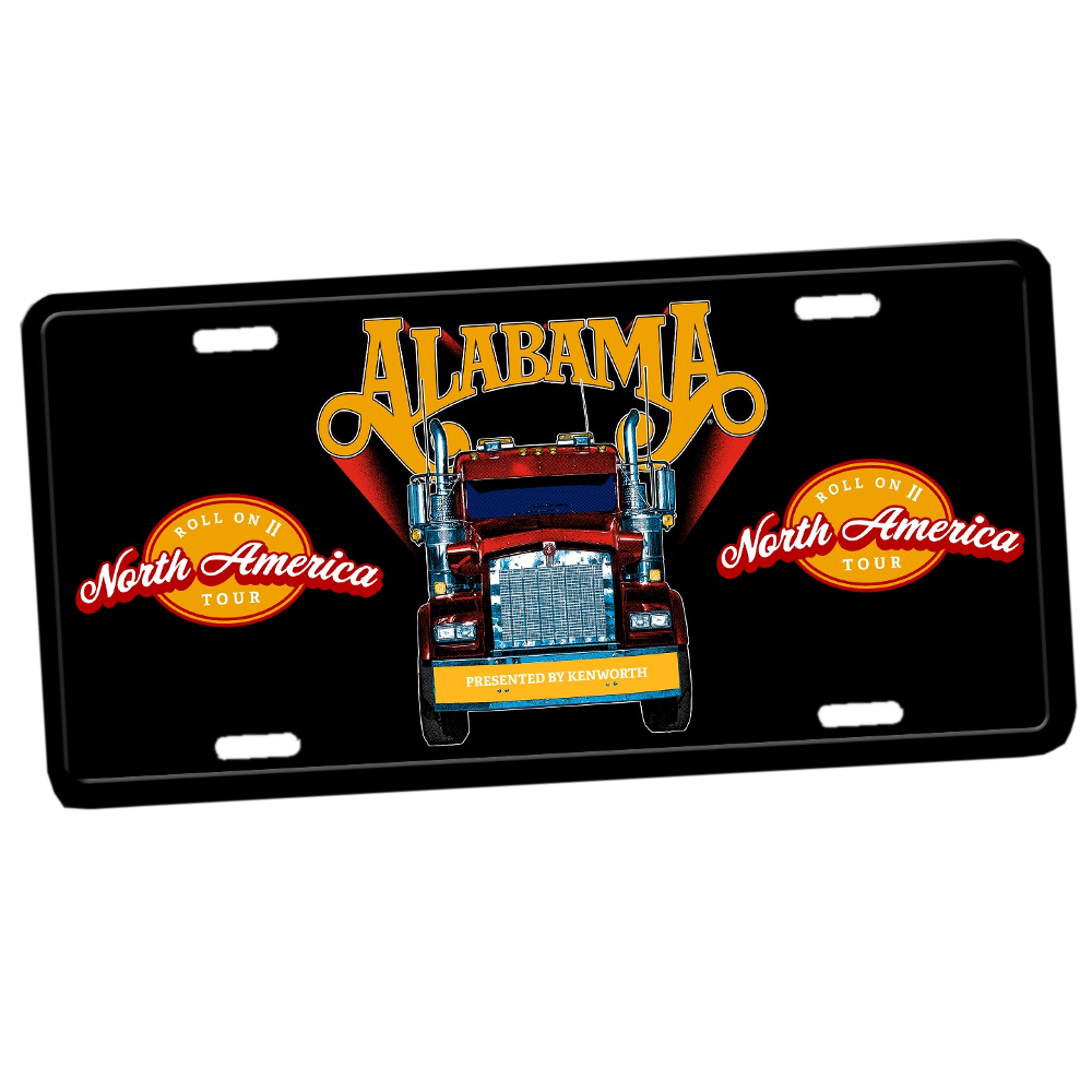 Alabama Roll On II License Plate