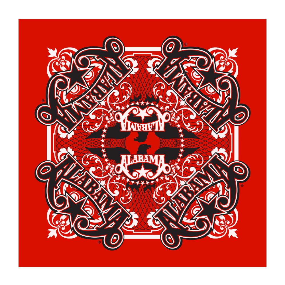 Alabama Red Bandana