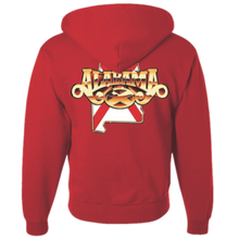 Load image into Gallery viewer, Alabama Red Zip Up Hoodie
