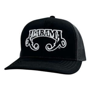 Alabama Black and Grey Logo Ballcap