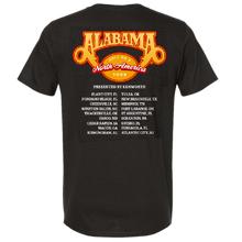 Load image into Gallery viewer, Alabama Roll On 2 Tour Black Heather Tee
