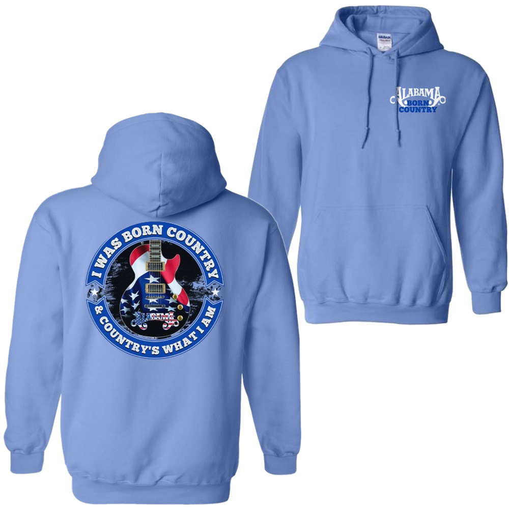 Alabama Born Country Hoodie