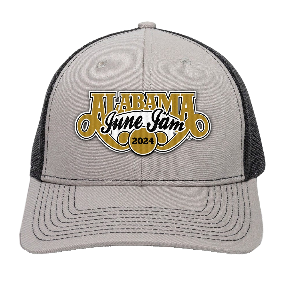 Alabama Grey and Black June Jam Ballcap