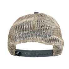 Load image into Gallery viewer, Appalachian Road Show Grey and Khaki Della Jane Dad Hat
