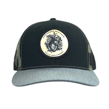 Load image into Gallery viewer, Appalachian Road Show Black and Camo Della Jane Hat
