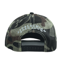 Load image into Gallery viewer, Appalachian Road Show Black and Camo Della Jane Hat
