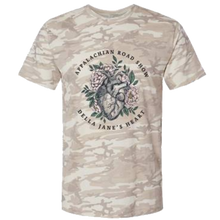 Load image into Gallery viewer, Appalachian Road Show Della Jane Natural Camo Tee
