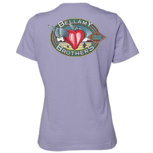 Load image into Gallery viewer, Bellamy Brothers Ladies Lavender Redneck Girls Tee
