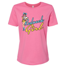 Load image into Gallery viewer, Bellamy Brothers Ladies Pink Redneck Girl Tee
